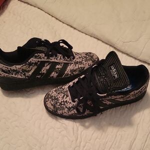 Adidas Sneakers - Digital Camo Black and Gray